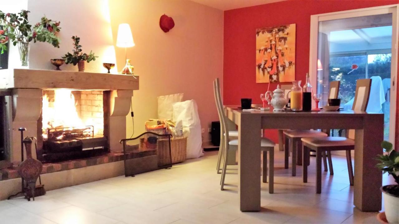 3 Chambres Privees Dans Un Jardin D'Hiver, Garage Voiture, Velos, Motos Tourville-sur-Arques Dış mekan fotoğraf